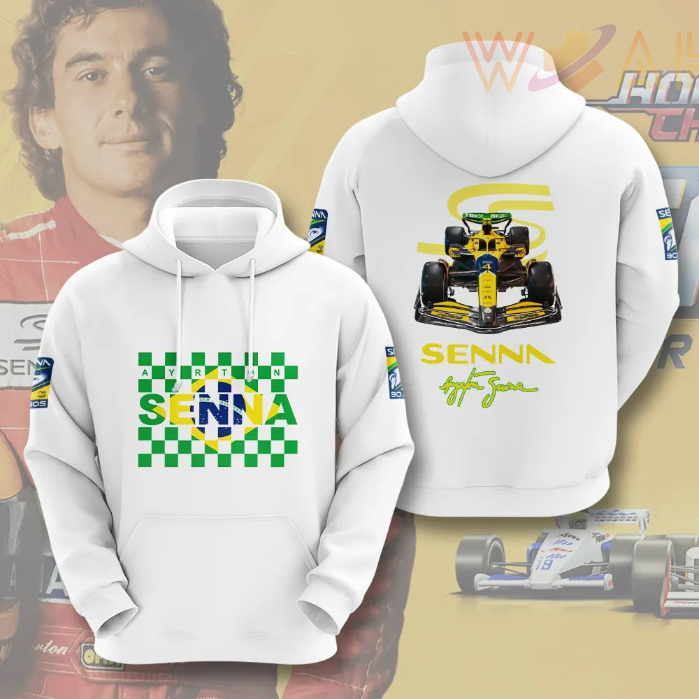 Ayrton Senna Hoodie 08