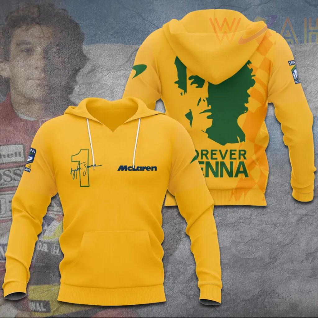 Ayrton Senna Hoodie 10