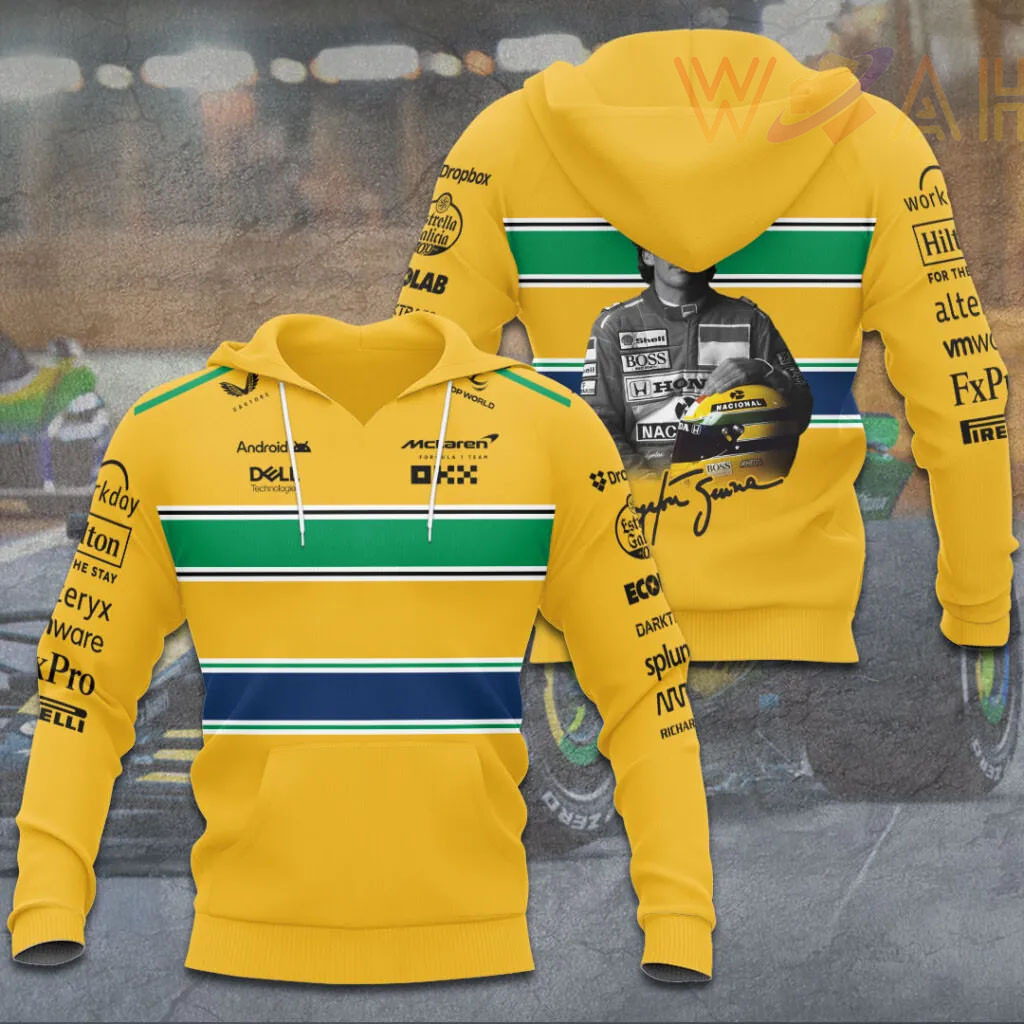 Ayrton Senna Hoodie 11