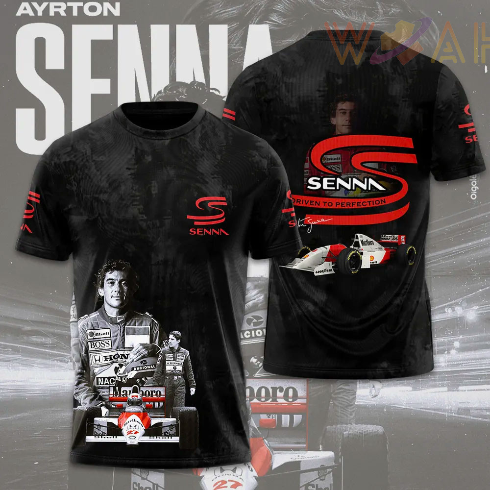Ayrton Senna T shirt 01