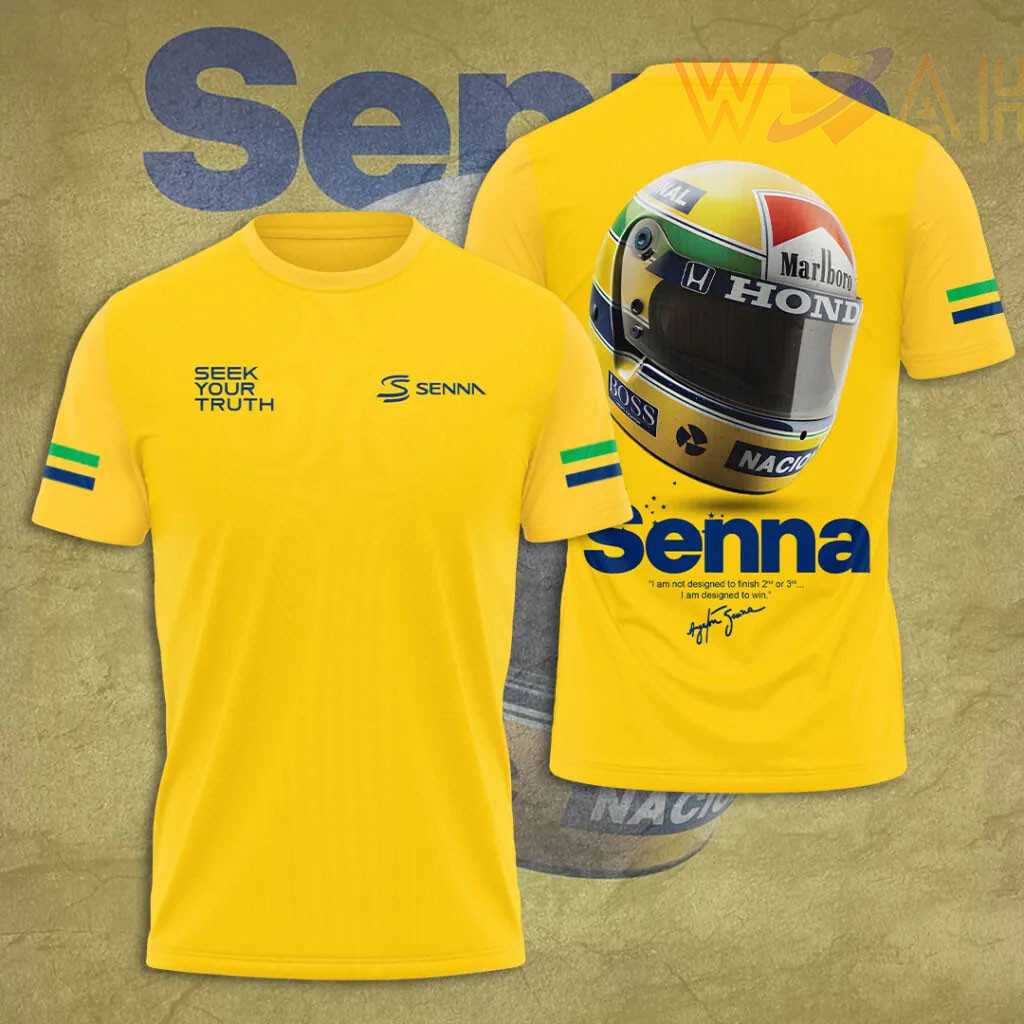 Ayrton Senna T shirt 04