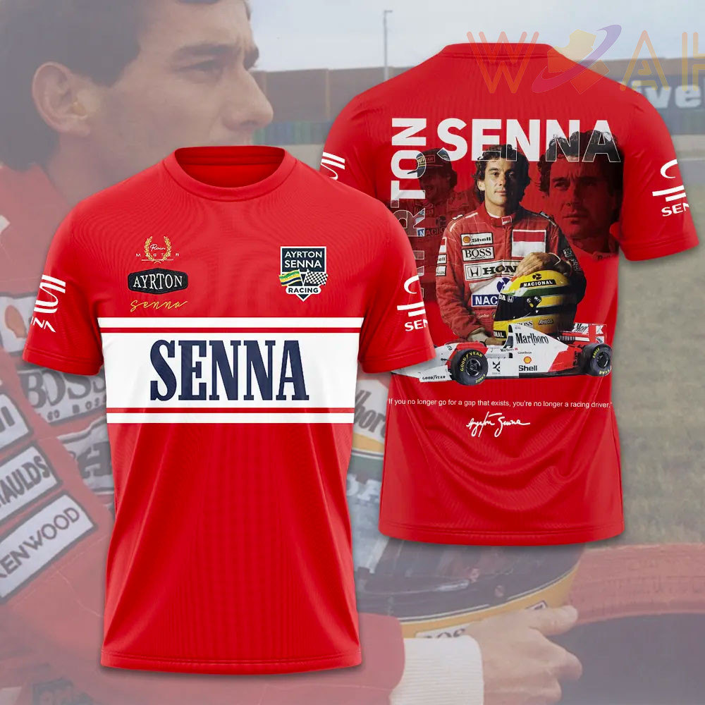Ayrton Senna T shirt 07