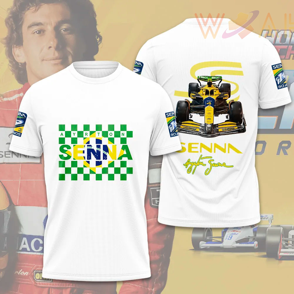 Ayrton Senna T shirt 08