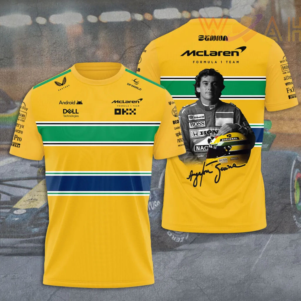 Ayrton Senna T shirt 11