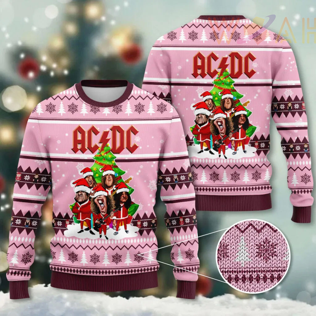 Best sellers ACDC Ugly Christmas Sweaters 01