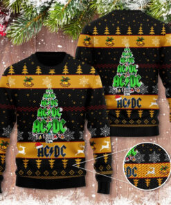 Best sellers ACDC Ugly Christmas Sweaters 10
