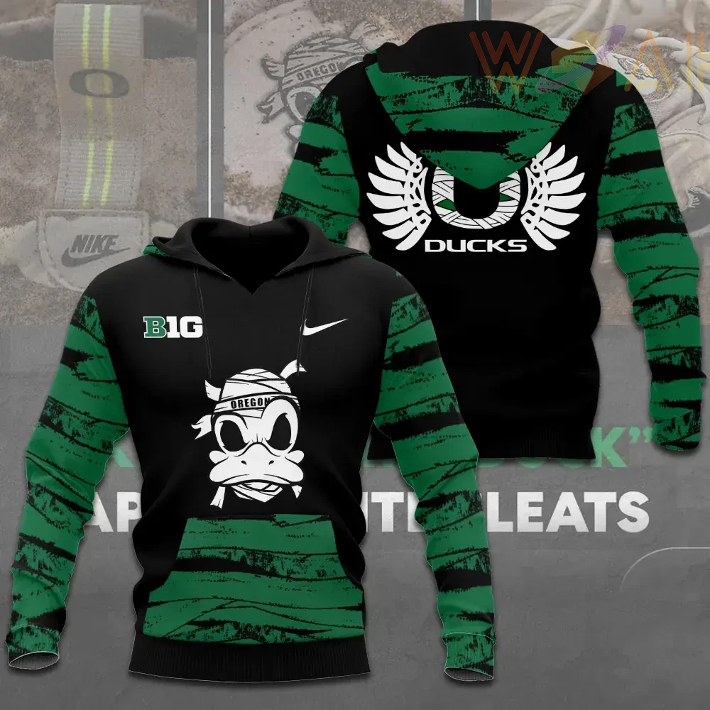 Best sellers Oregon Ducks Football Hoodie 03