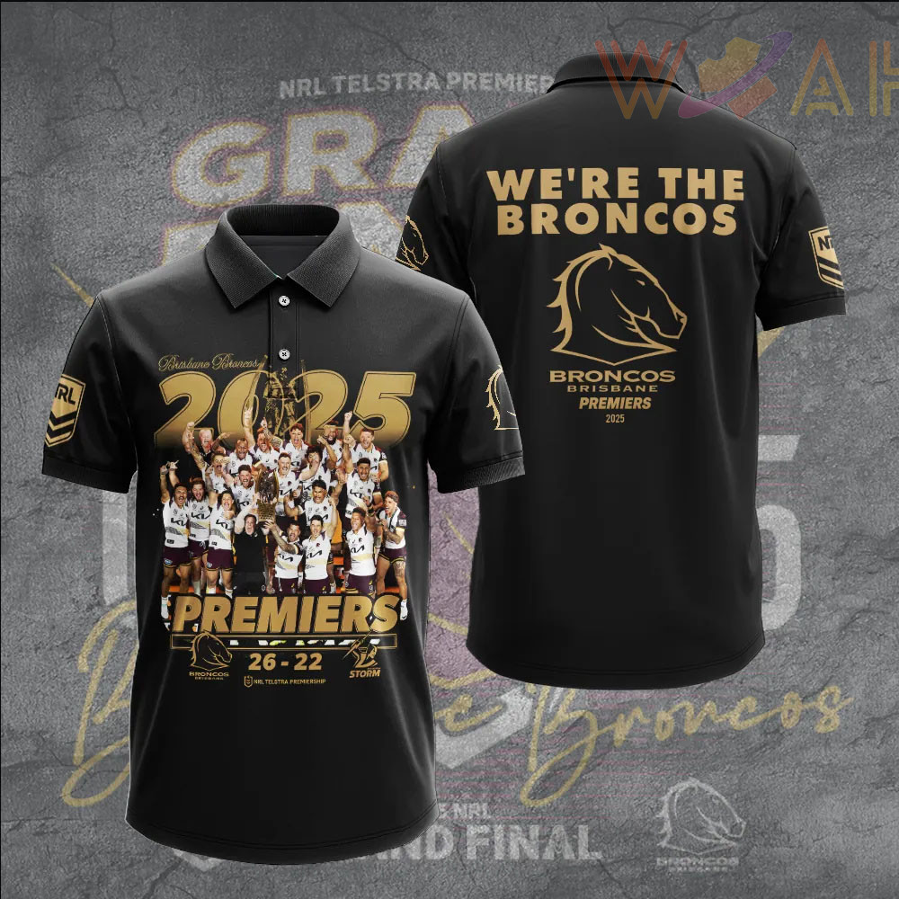 Brisbane Broncos polo shirt 03