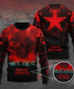 Dallas Cowboys x Stranger Things Ugly Sweater