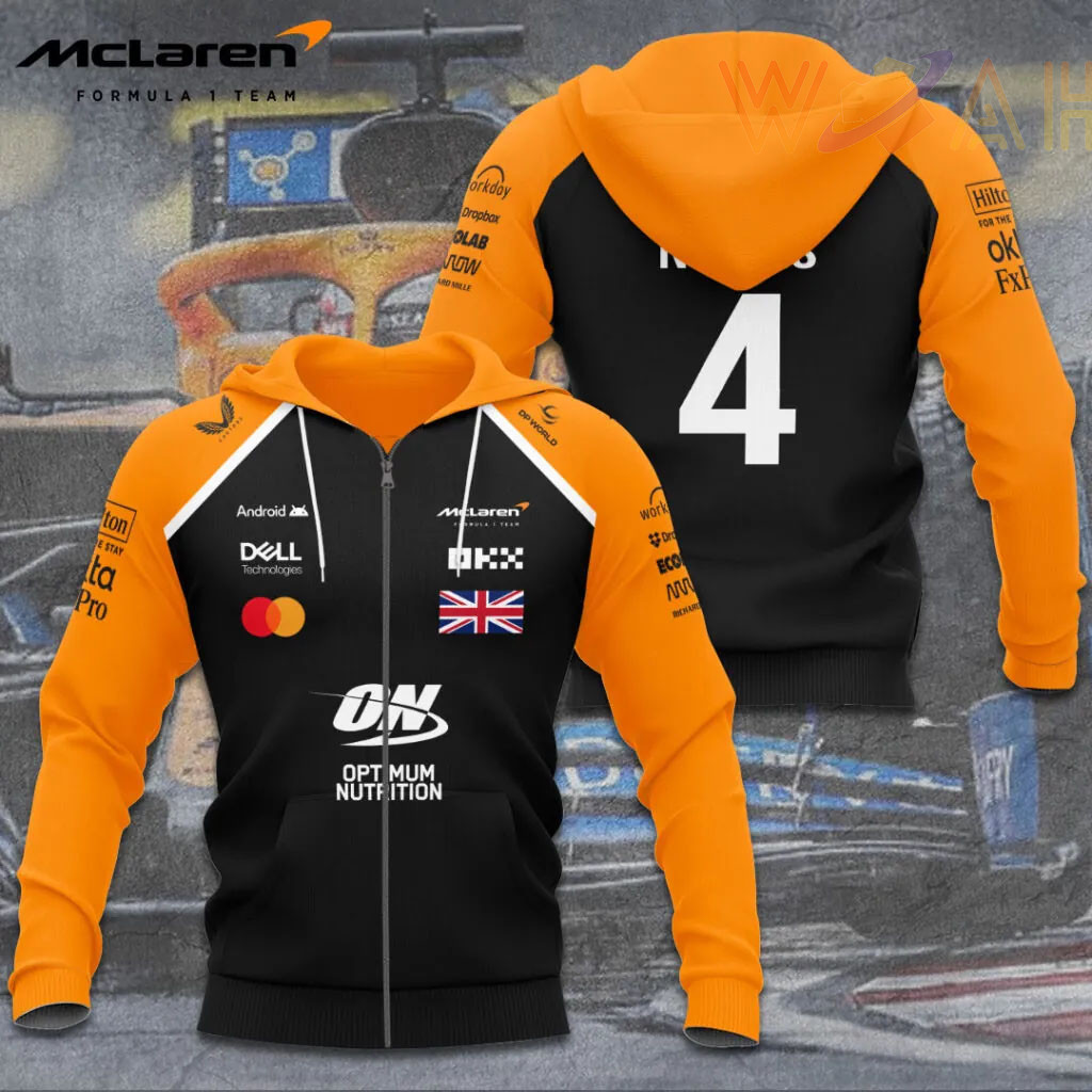 Lando Norris Zip Hoodie 01