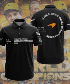 McLaren 2025 Constructors Championship polo shirt 01
