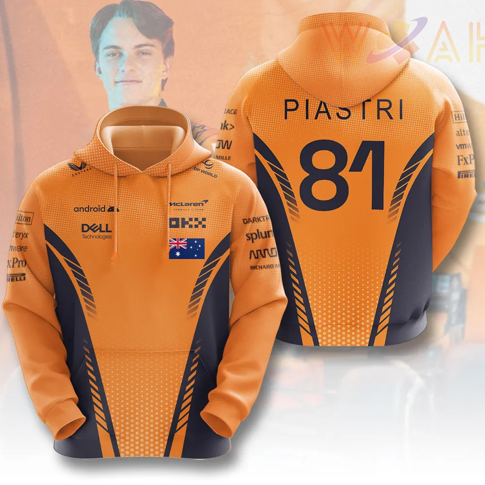 Oscar Piastri Hoodie 08