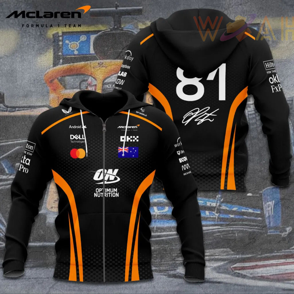 Oscar Piastri Zip Hoodie 01