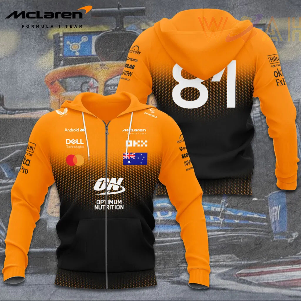 Oscar Piastri Zip Hoodie 02