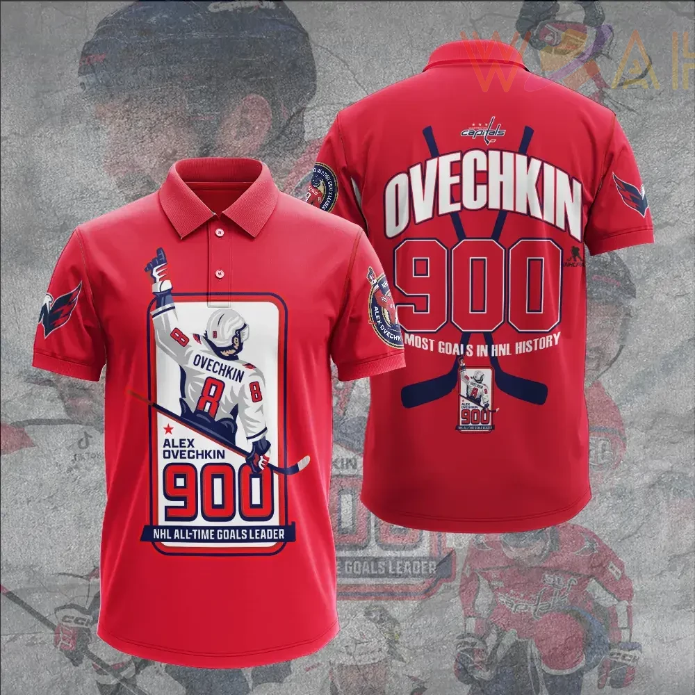 Alex Ovechkin polo shirt 01