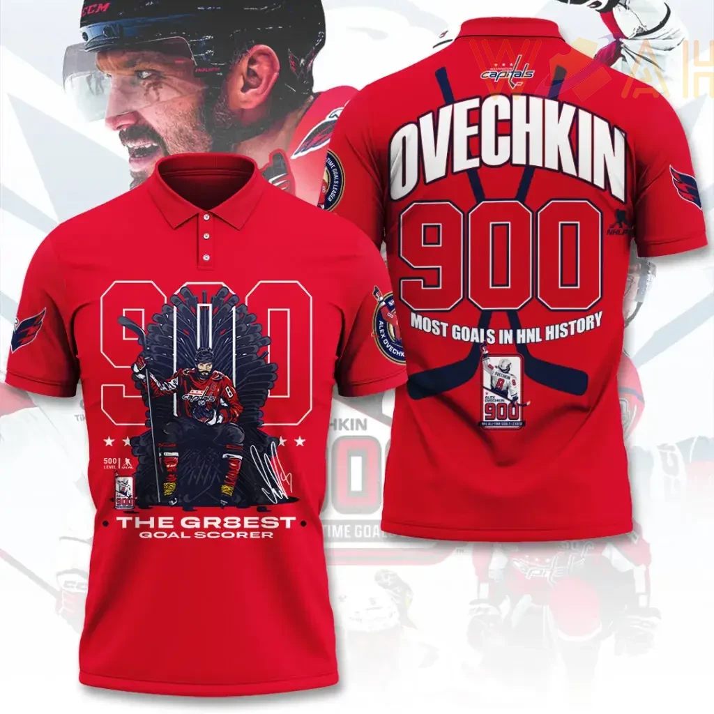 Alex Ovechkin polo shirt 02
