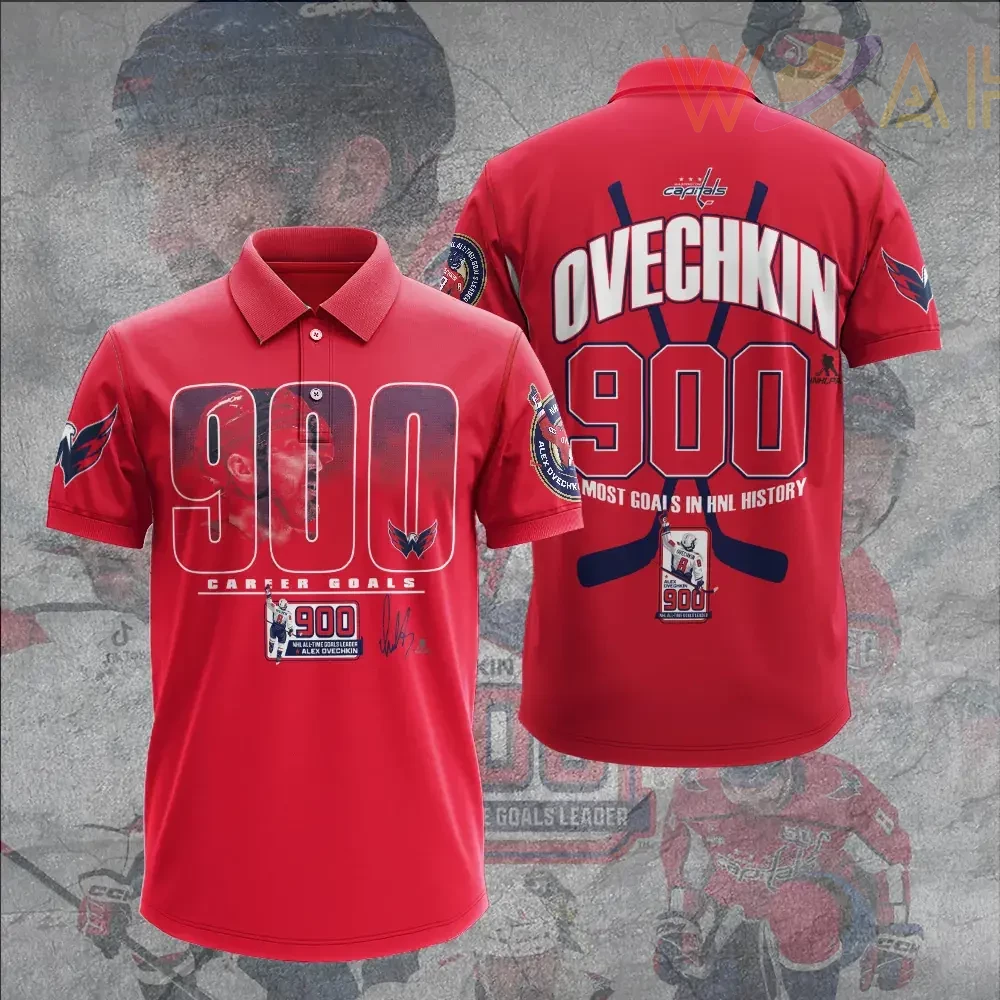 Alex Ovechkin polo shirt 05
