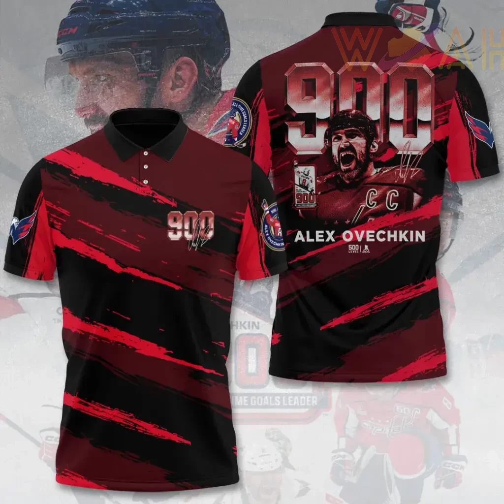 Alex Ovechkin polo shirt 06