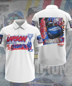 Best sellers Kyle Larson polo shirt 08