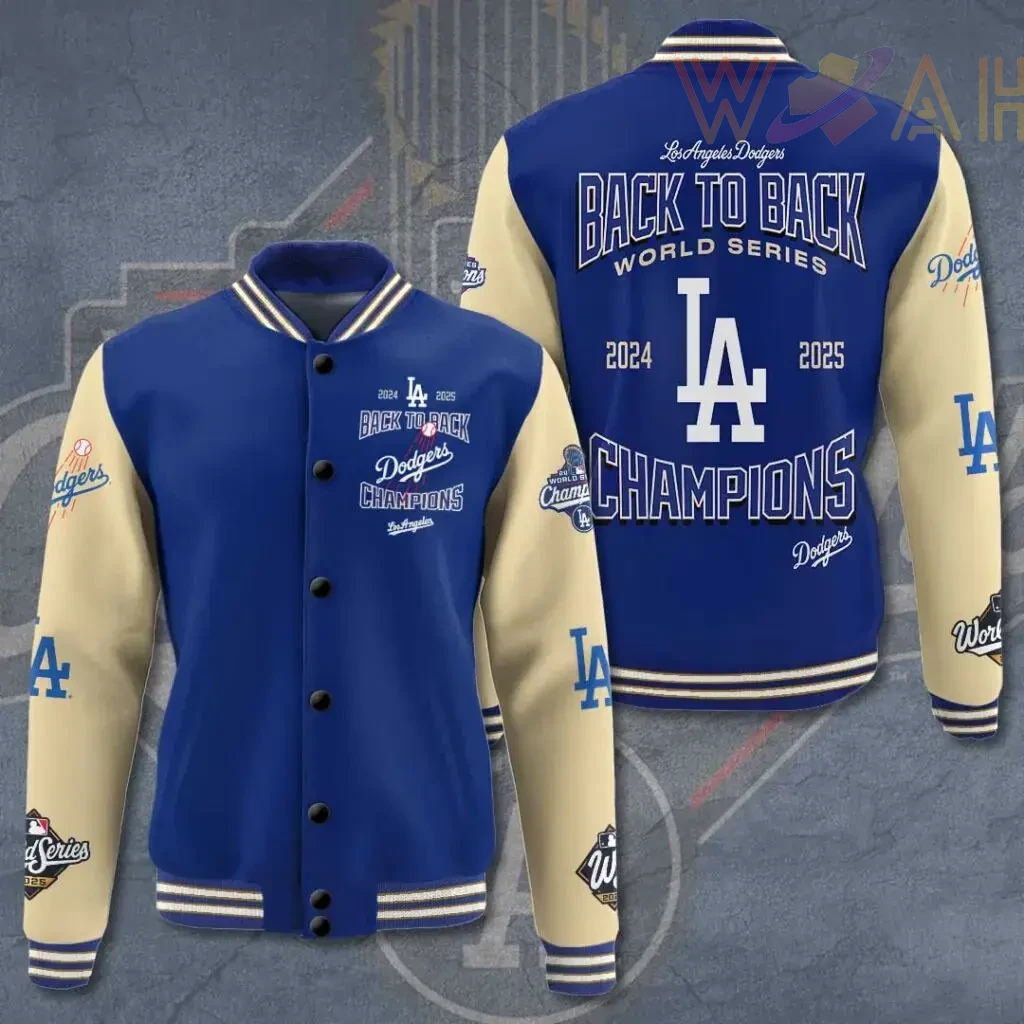 Best sellers Los Angeles Dodgers varsity jacket 07