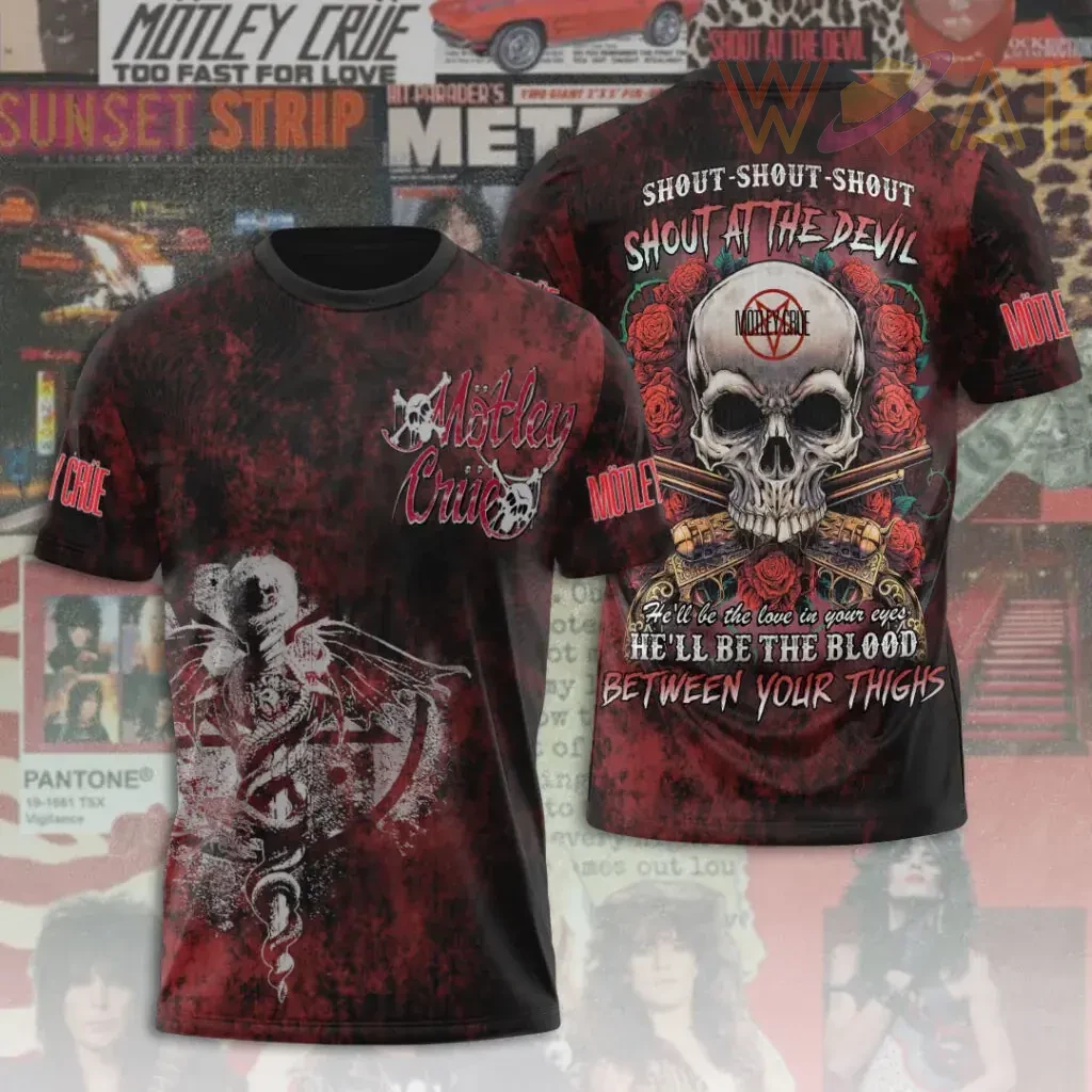 Best sellers Motley Crue T shirt 13