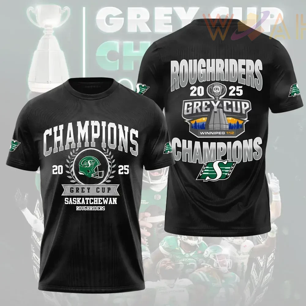 Saskatchewan Roughriders T shirt 02