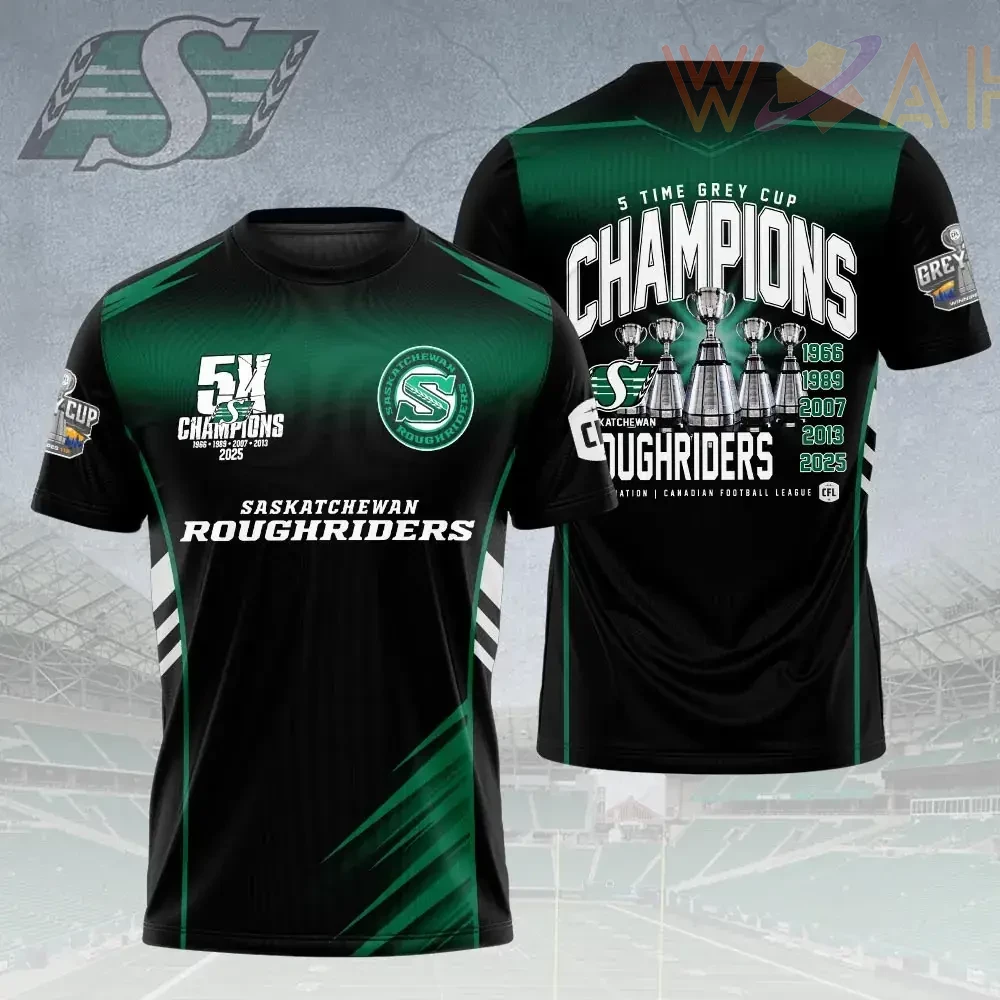 Saskatchewan Roughriders T shirt 04