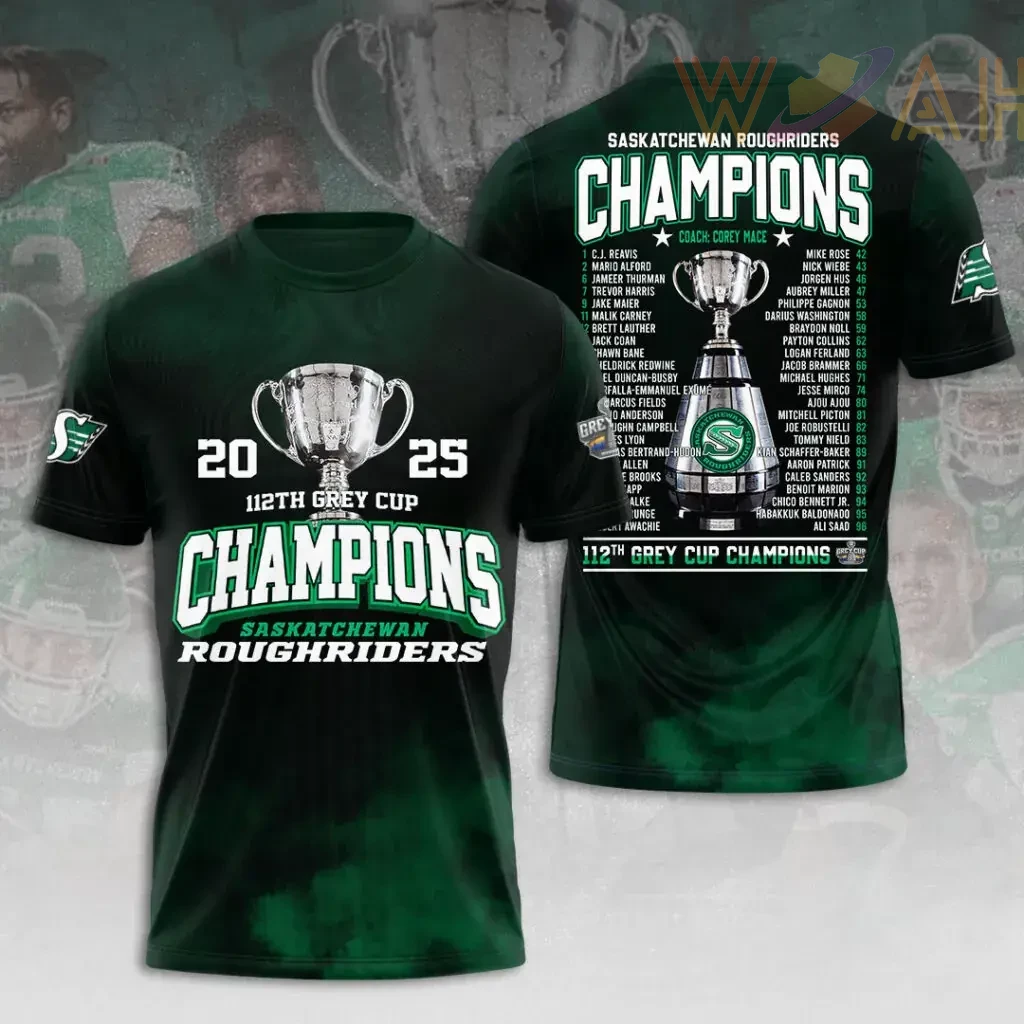 Saskatchewan Roughriders T shirt 12