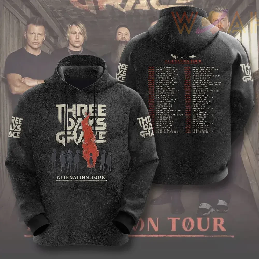 Three Days Grace Hoodie 03