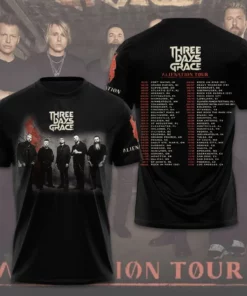 Three Days Grace T shirt 03