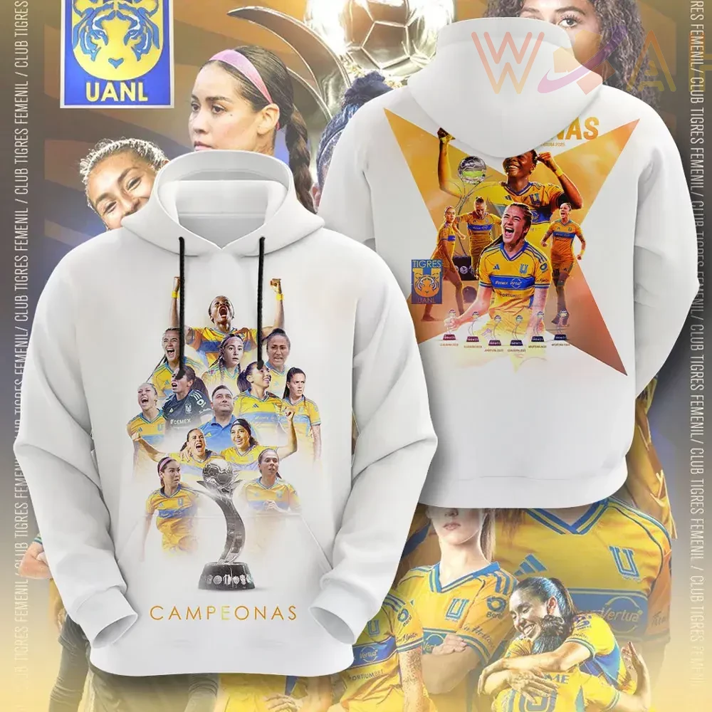 Tigres Femenil Hoodie 03