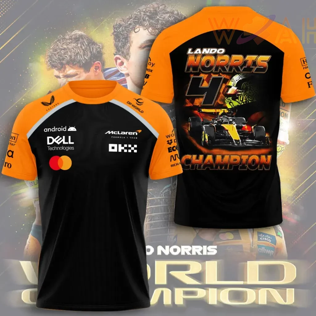Lando Norris 2025 T Shirts