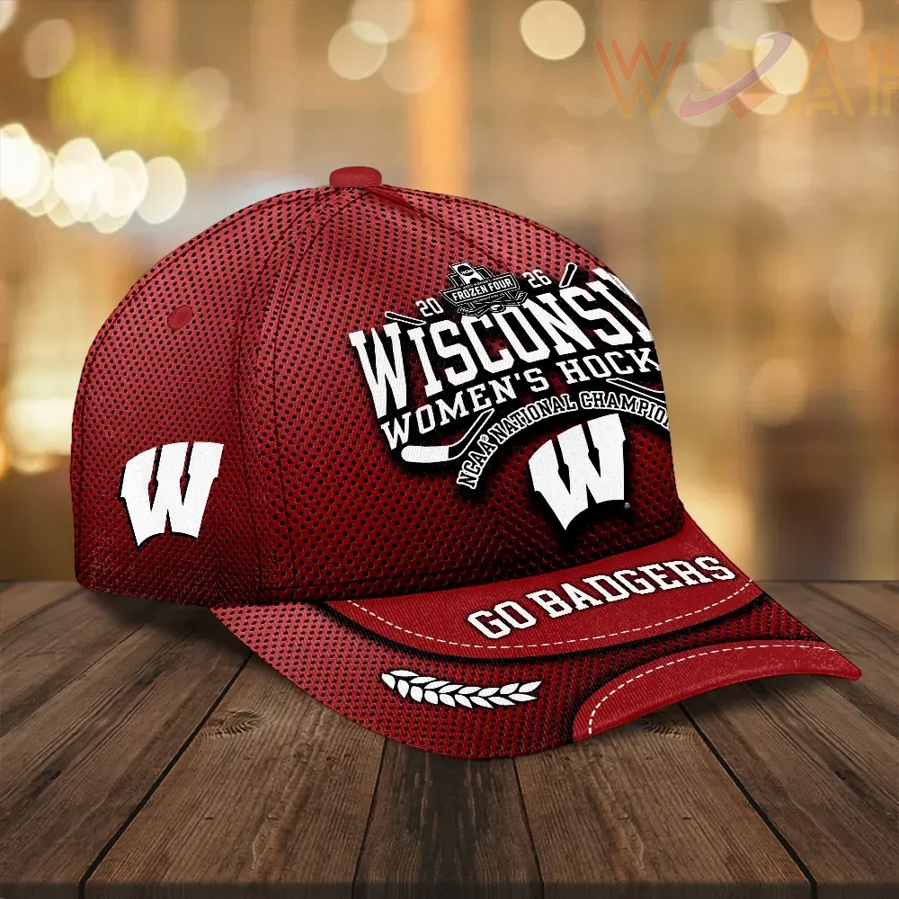 Wisconsin Badgers Womens Hockey hat NHL cap 1