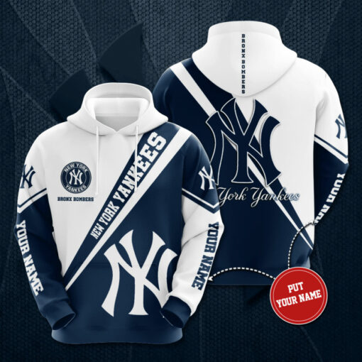 15 Personalized Designs New York Yankees 3d Hoodie 034