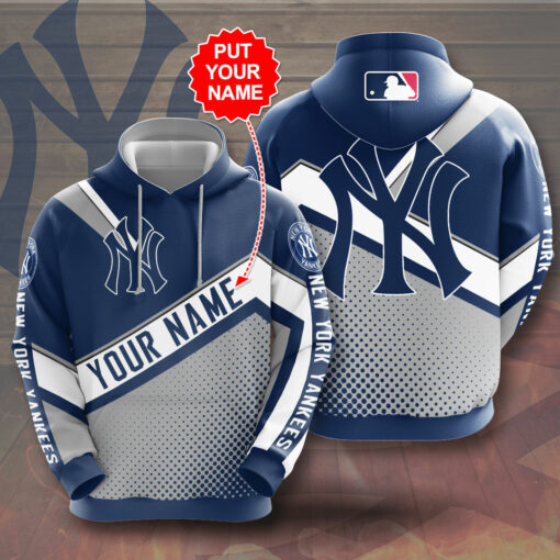 15 Personalized Designs New York Yankees 3d Hoodie 044
