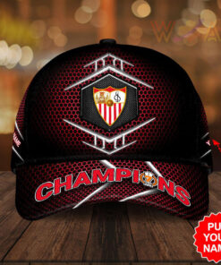 Personalized Sevilla FC Hat Cap WOAHTEE25823S3