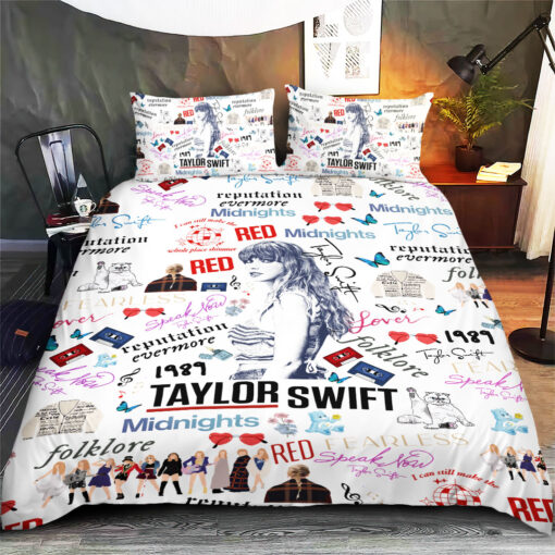 Taylor Swift bedding set – duvet cover pillow shams WOAHTEE29823S4B