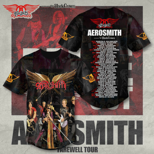 Aerosmith jersey shirt WOAHTEE09923S2