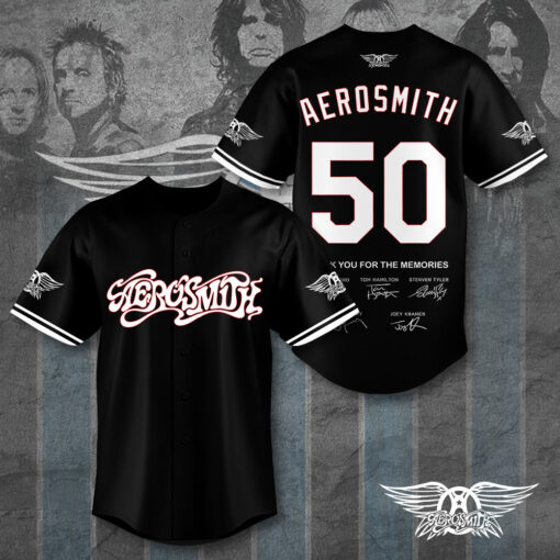 Aerosmith jersey shirt WOAHTEE09923S6