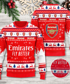 Arsenal Football Club Ugly Sweater WOAHTEE14923S4