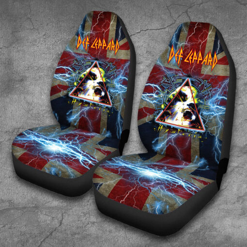 Def Leppard Car Seat Cover WOAHTEE05923S1