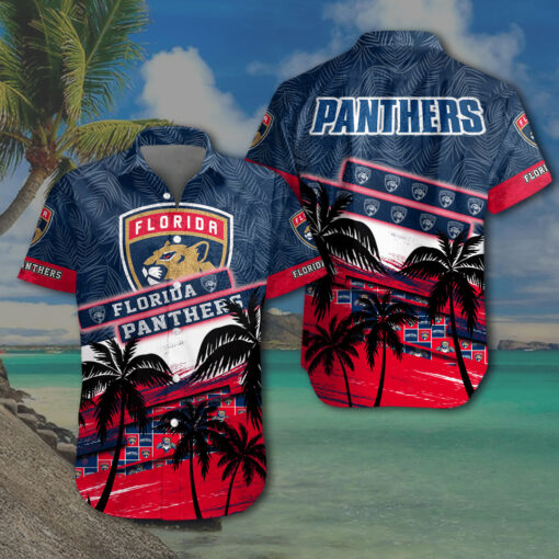 Florida Panthers Hawaiian Shirt WOAHTEE07923S3