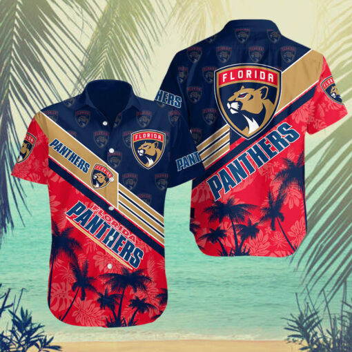 Florida Panthers Hawaiian Shirt WOAHTEE07923S4