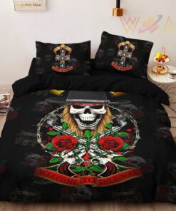 Guns N Roses bedding set – duvet cover pillow shams WOAHTEE25923S7A
