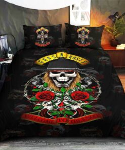 Guns N Roses bedding set – duvet cover pillow shams WOAHTEE25923S7B