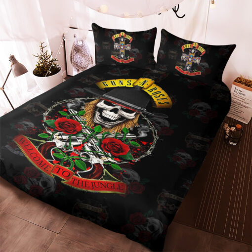 Guns N Roses bedding set – duvet cover pillow shams WOAHTEE25923S7C