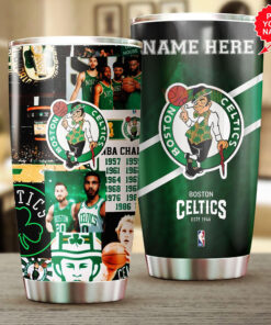 Personalized Boston Celtics Tumbler Cup WOAHTEE06923S4