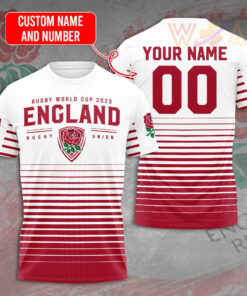 Personalized Rugby World Cup x England T shirt WOAHTEE13923S2