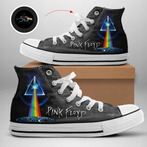 Pink Floyd High Top Canvas Shoe WOAHTEE07923S1 Design 2