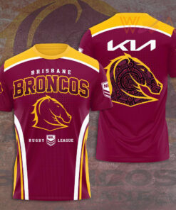 Brisbane Broncos T shirt WOAHTEE041023S4